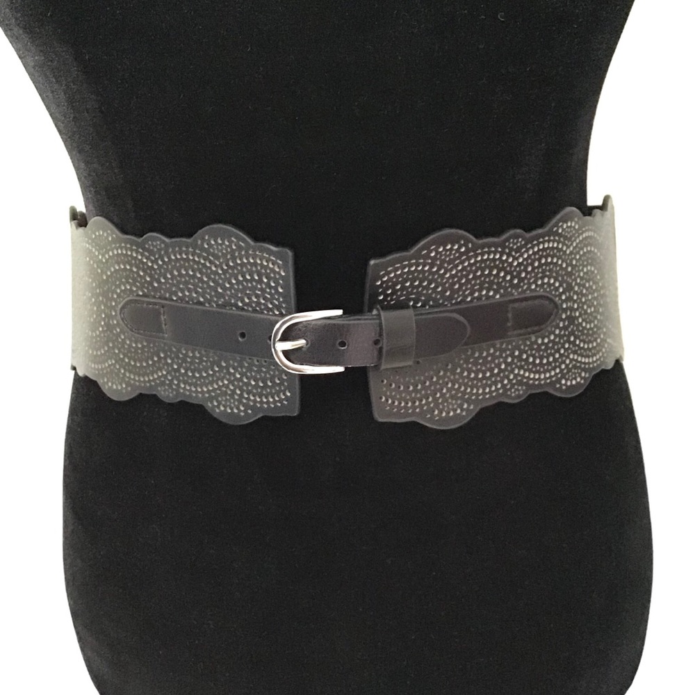 Express Leather & Lace Sexy Belt Size M/L